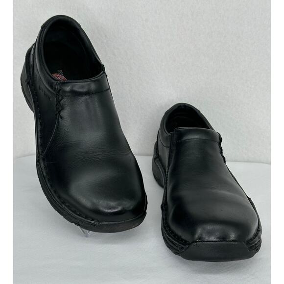 Red Wing Shoes Steel Toe Safety Black Leather Oil Resistant Women's Size 7 - Picture 2 of 7